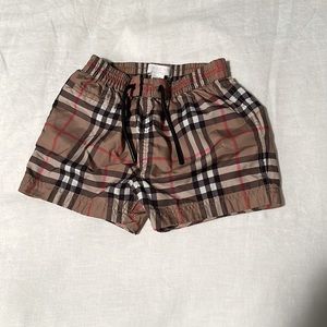 Burberry boys swim trunks